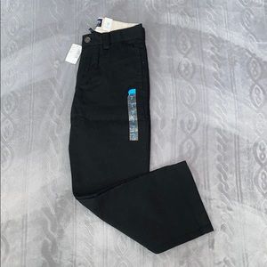 Children’s Place straight leg black khakis